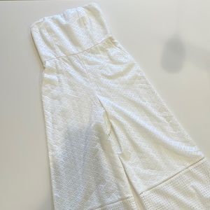 Club Monaco eyelet lace romper, size 6